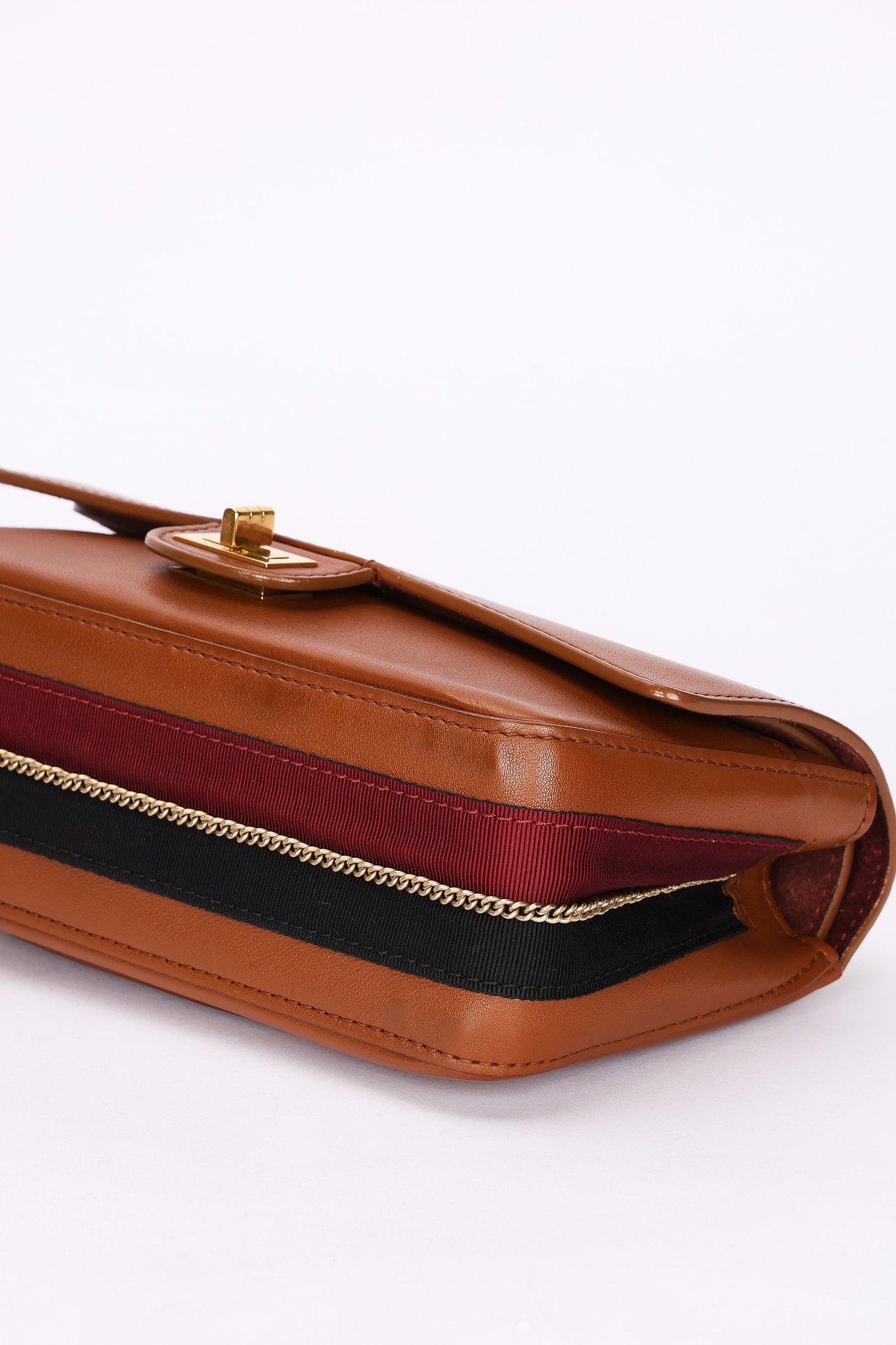 Chanel Double Flap Cognac Calfskin AGHW