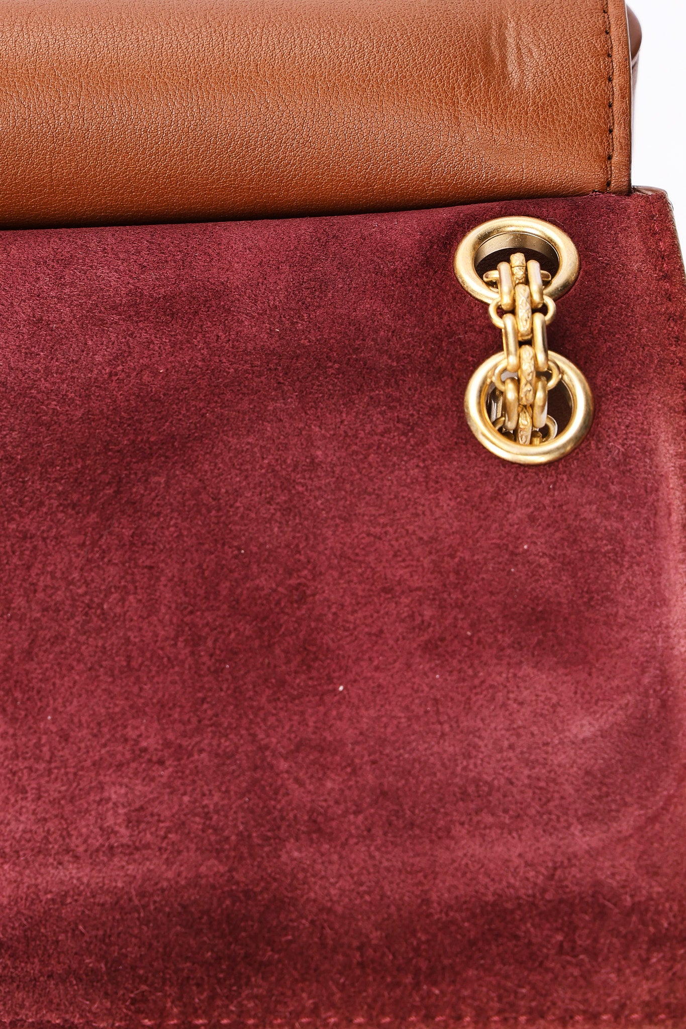 Chanel Double Flap Cognac Calfskin AGHW