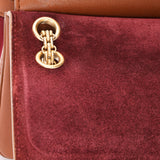 Chanel Double Flap Cognac Calfskin AGHW