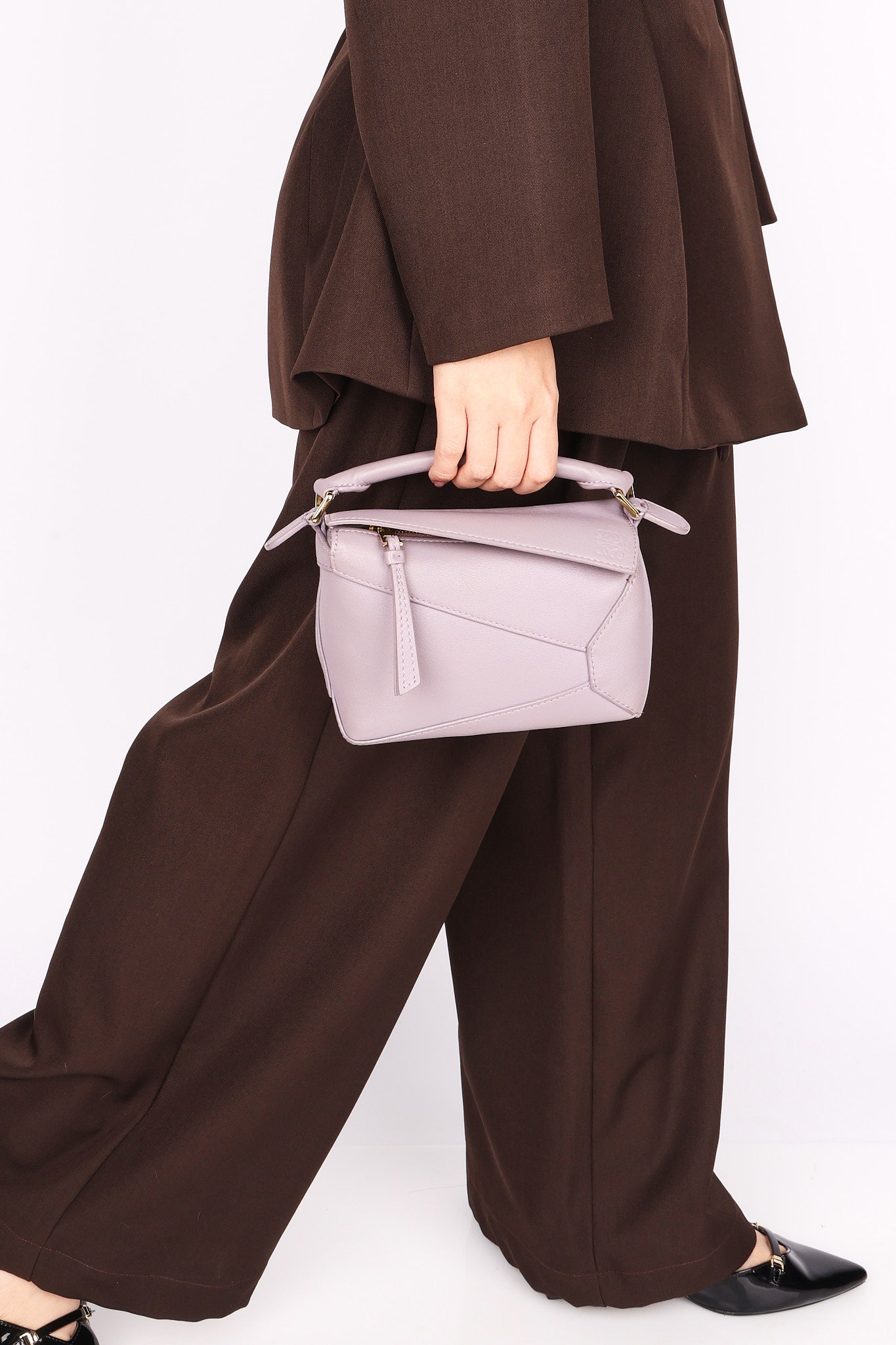 Loewe Mini Puzzle Edge Lilac