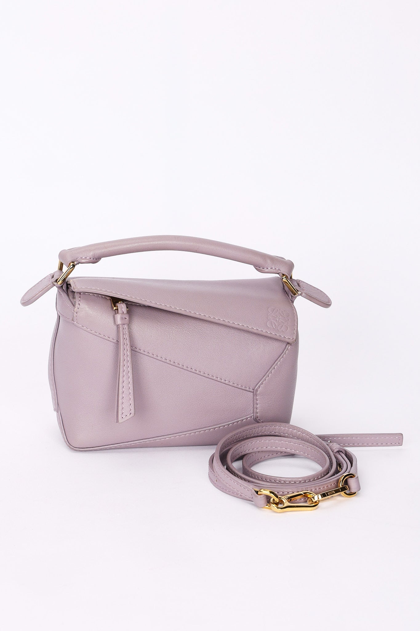Loewe Mini Puzzle Edge Lilac