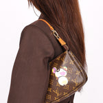 Louis Vuitton x Takashi Murakami Panda Monogram Pochette