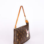 Louis Vuitton x Takashi Murakami Panda Monogram Pochette