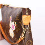 Louis Vuitton x Takashi Murakami Panda Monogram Pochette