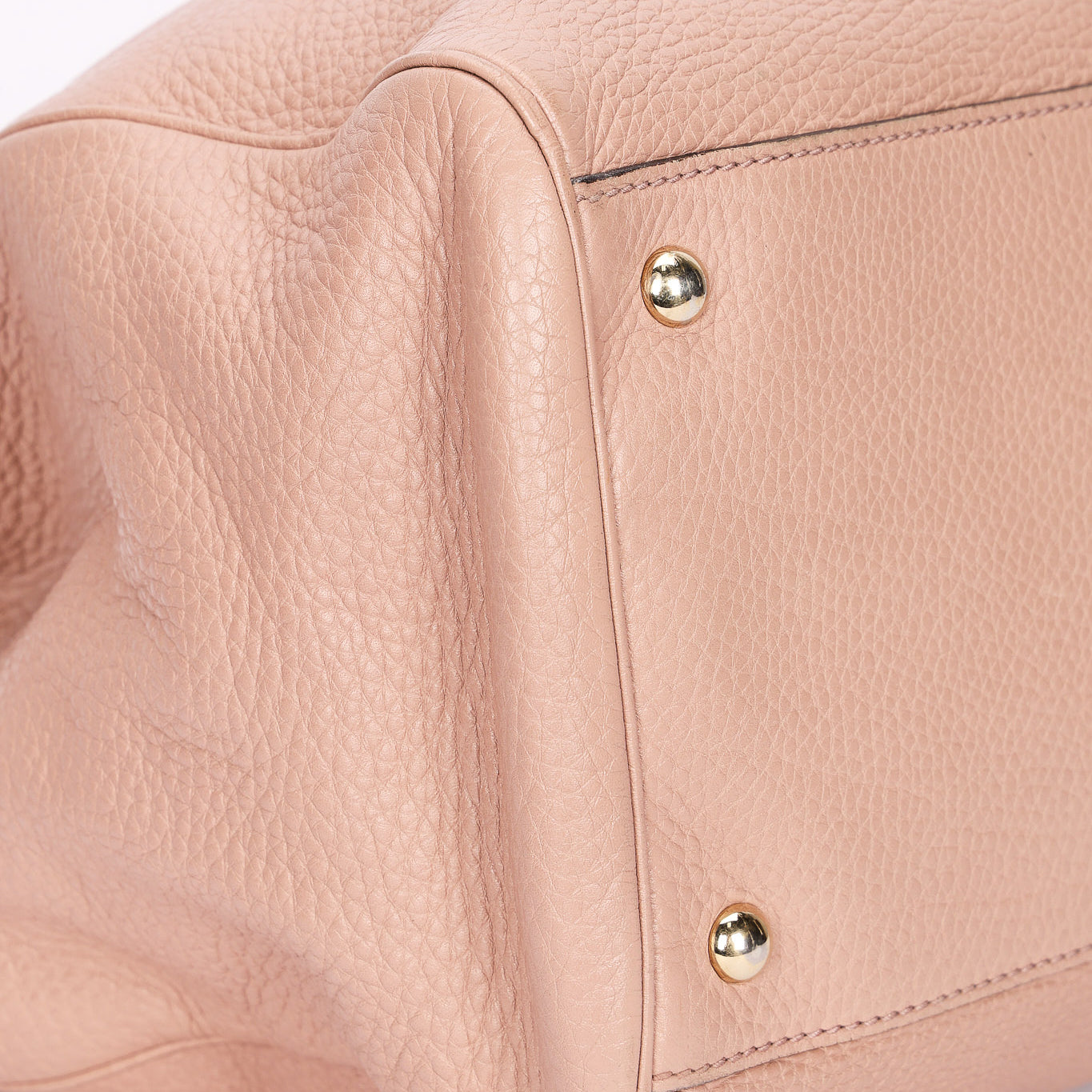 Gucci Large Bamboo Shopper Tote Dusty Pink