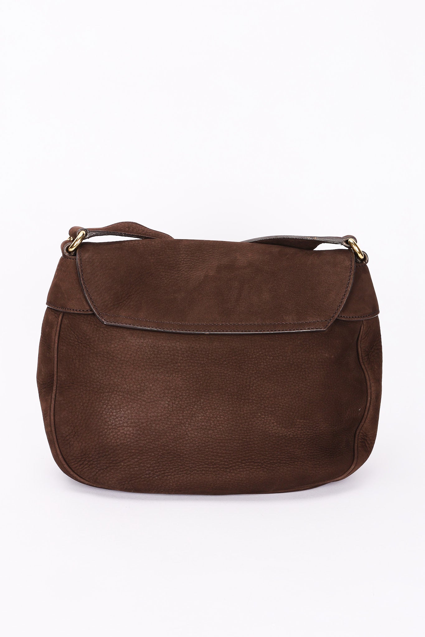 Gucci Bag Brown Suede