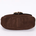 Gucci Bag Brown Suede