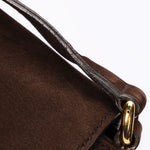 Gucci Bag Brown Suede