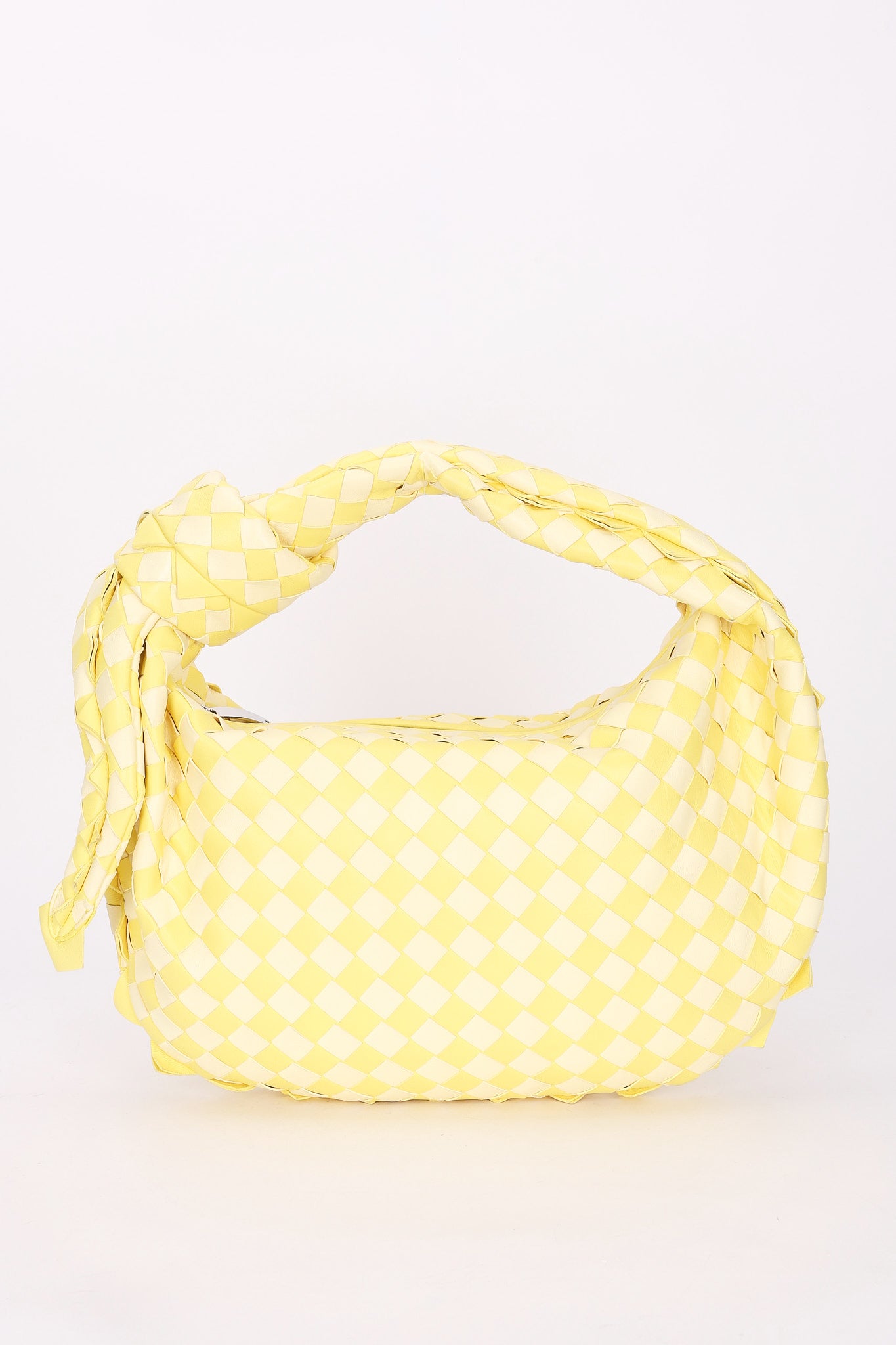 Ultra-Rare Bottega Veneta Small Intrecciato Dragon Jodie Hobo Sherbert Yellow