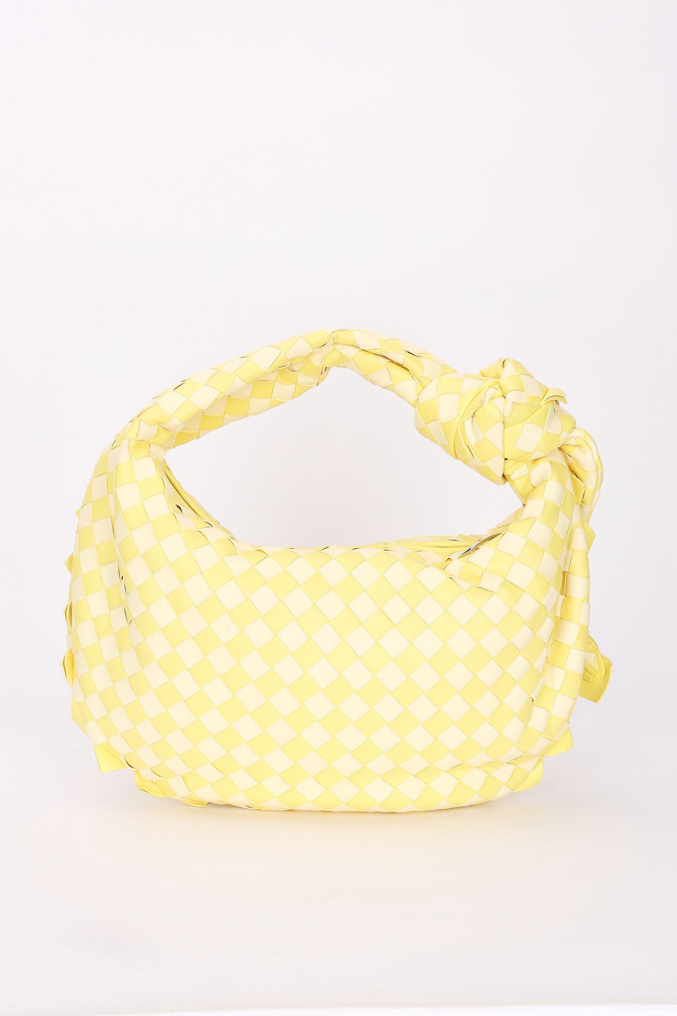 Ultra-Rare Bottega Veneta Small Intrecciato Dragon Jodie Hobo Sherbert Yellow