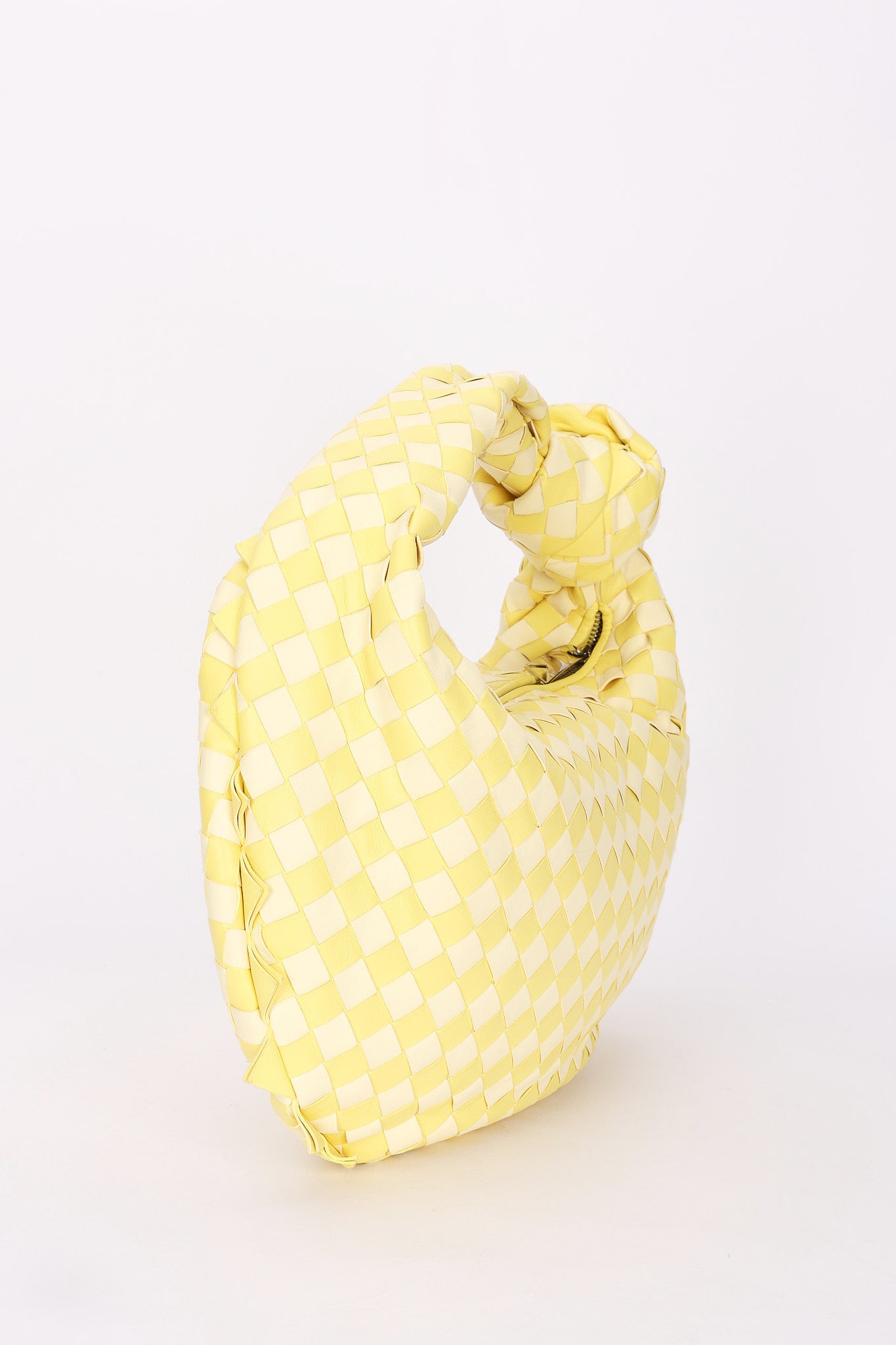 Ultra-Rare Bottega Veneta Small Intrecciato Dragon Jodie Hobo Sherbert Yellow