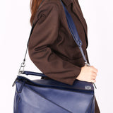 Loewe Large Puzzle Bag Navy