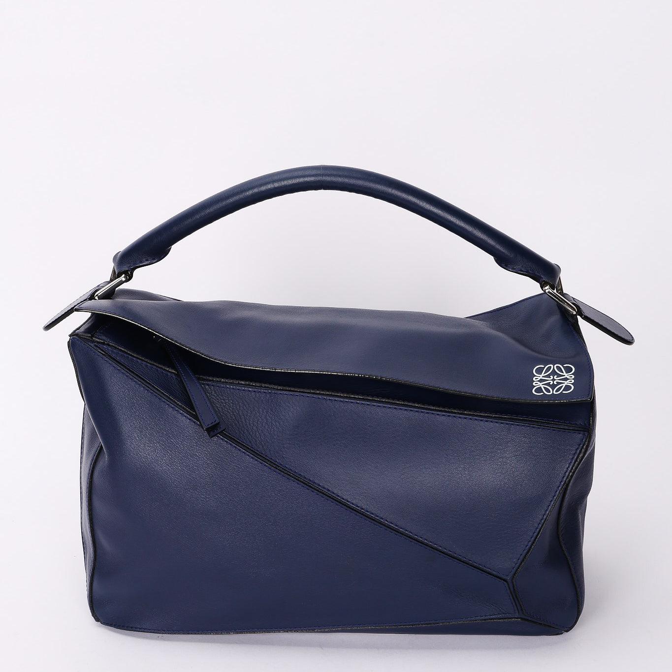 Loewe Large Puzzle Bag Navy