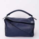 Loewe Large Puzzle Bag Navy