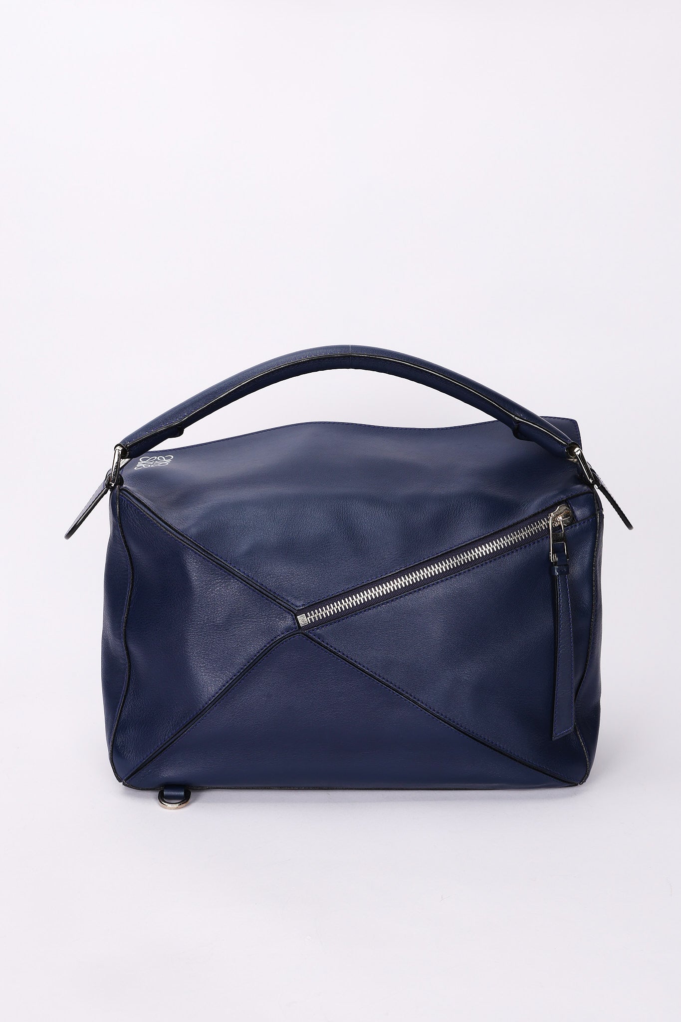 Loewe Large Puzzle Bag Navy