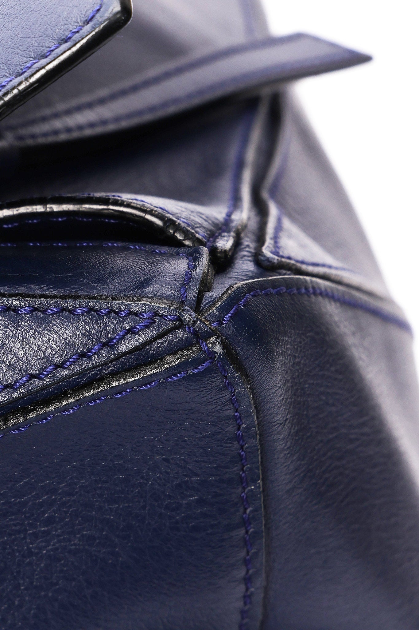 Loewe Large Puzzle Bag Navy