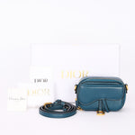 Dior Mini Saddle Flap Pouch with Strap
