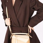 Loewe Tricolor Mini Puzzle Edge Bag