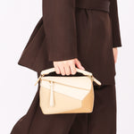 Loewe Tricolor Mini Puzzle Edge Bag