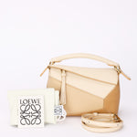 Loewe Tricolor Mini Puzzle Edge Bag