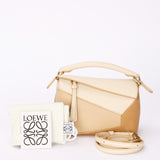 Loewe Tricolor Mini Puzzle Edge Bag