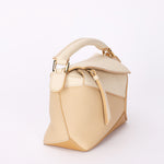 Loewe Tricolor Mini Puzzle Edge Bag