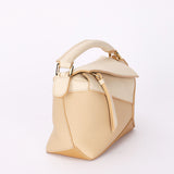 Loewe Tricolor Mini Puzzle Edge Bag