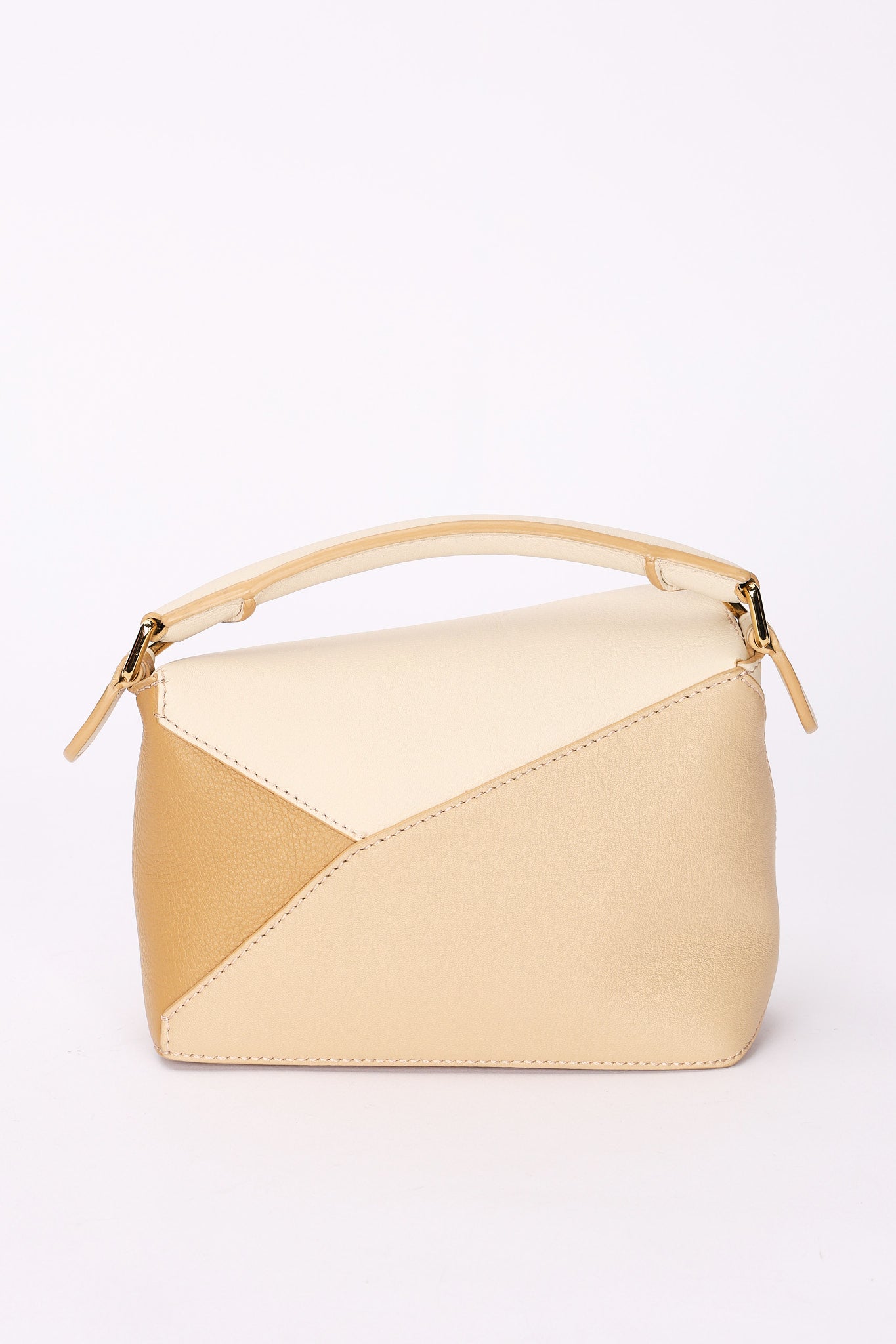 Loewe Tricolor Mini Puzzle Edge Bag