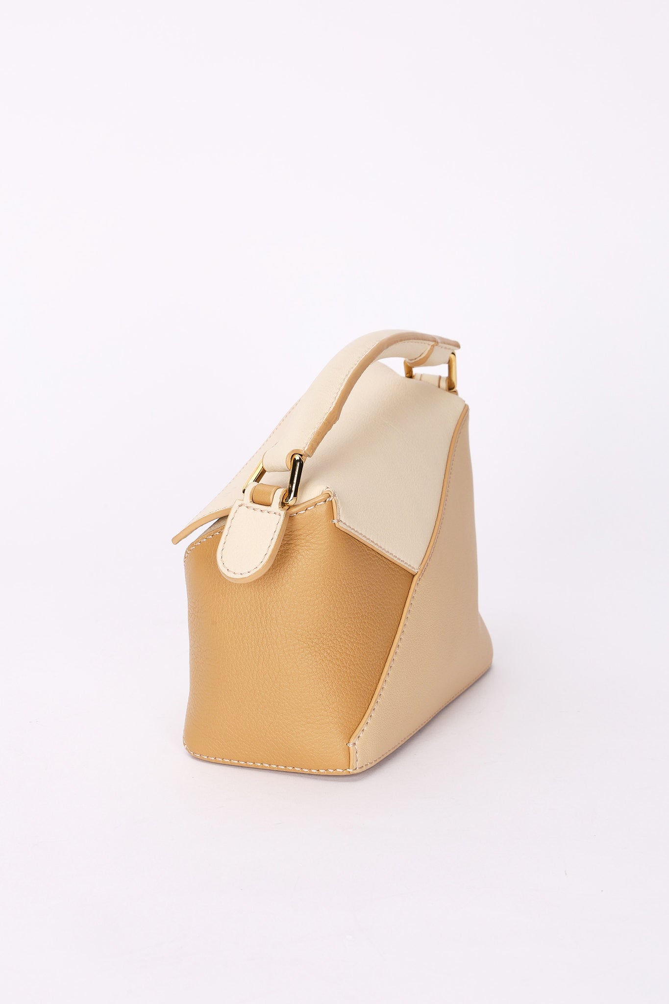 Loewe Tricolor Mini Puzzle Edge Bag