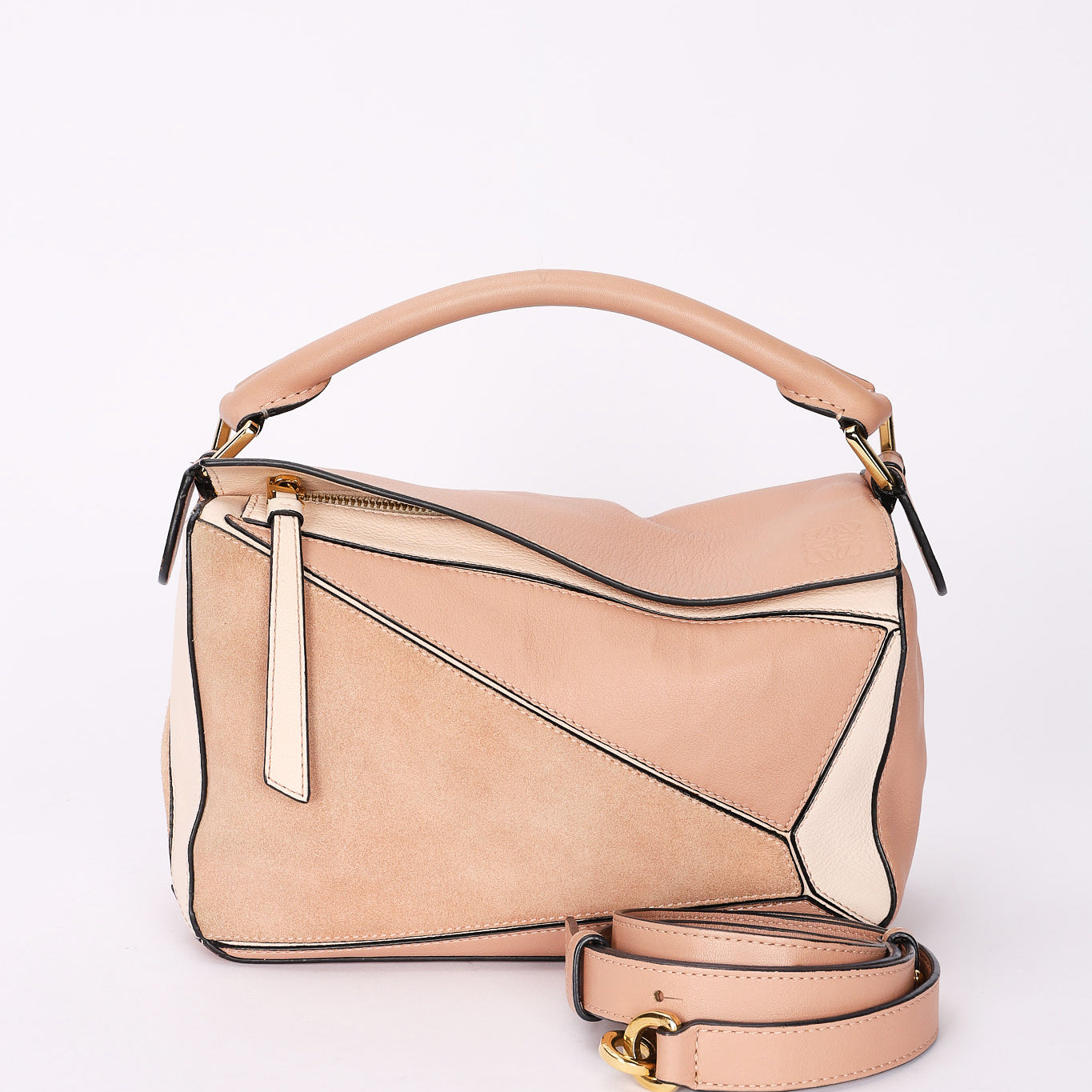 Loewe Tricolor Medium Puzzle Bag
