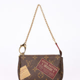 Louis Vuitton Monogram Trunks Mini Chain Pochette