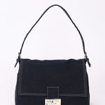 Fendi Denim Mamma Forever Baguette