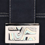 Fendi Denim Mamma Forever Baguette