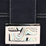 Fendi Denim Mamma Forever Baguette