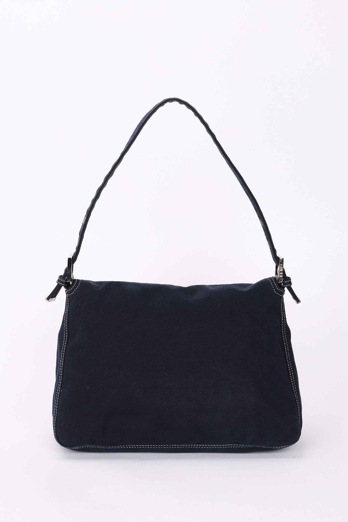 Fendi Denim Mamma Forever Baguette