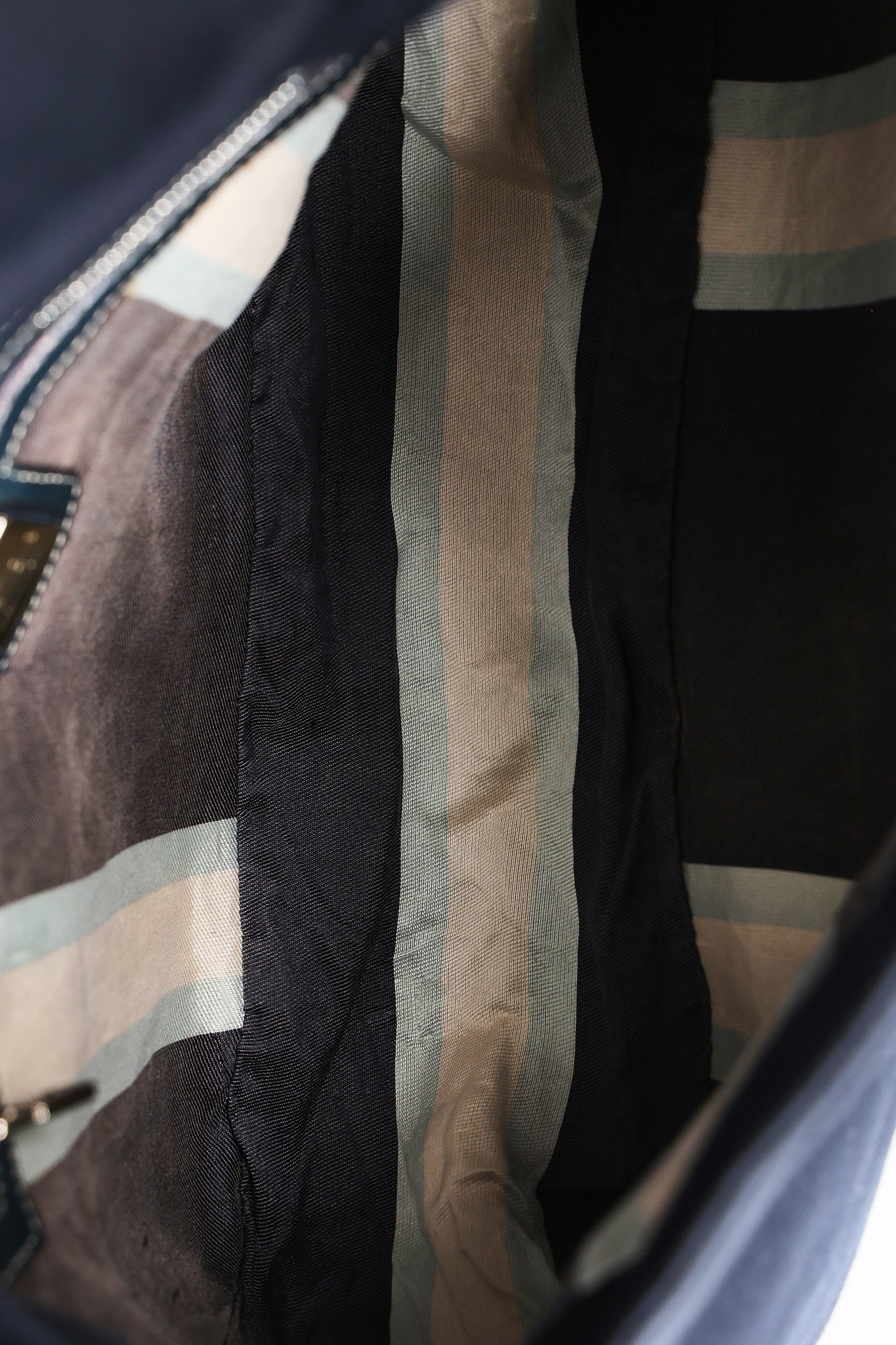 Fendi Denim Mamma Forever Baguette