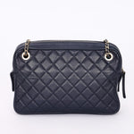 Chanel Bag Navy Calfskin CGHW