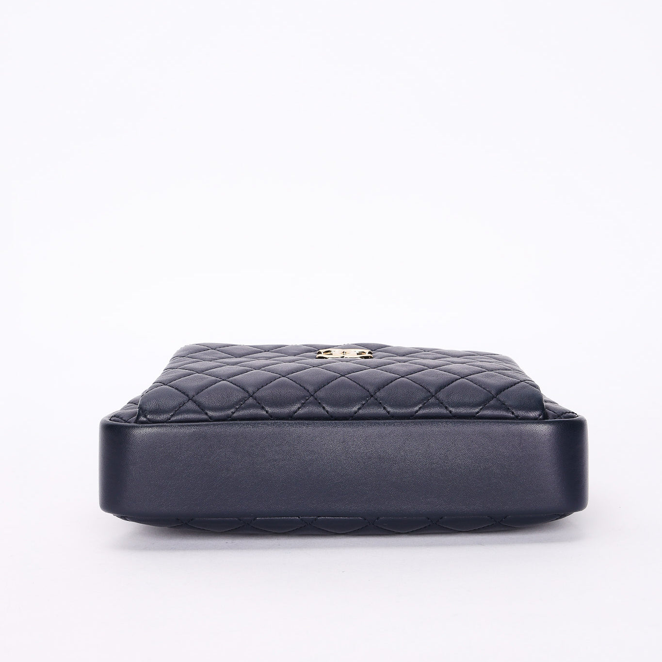 Chanel Bag Navy Calfskin CGHW