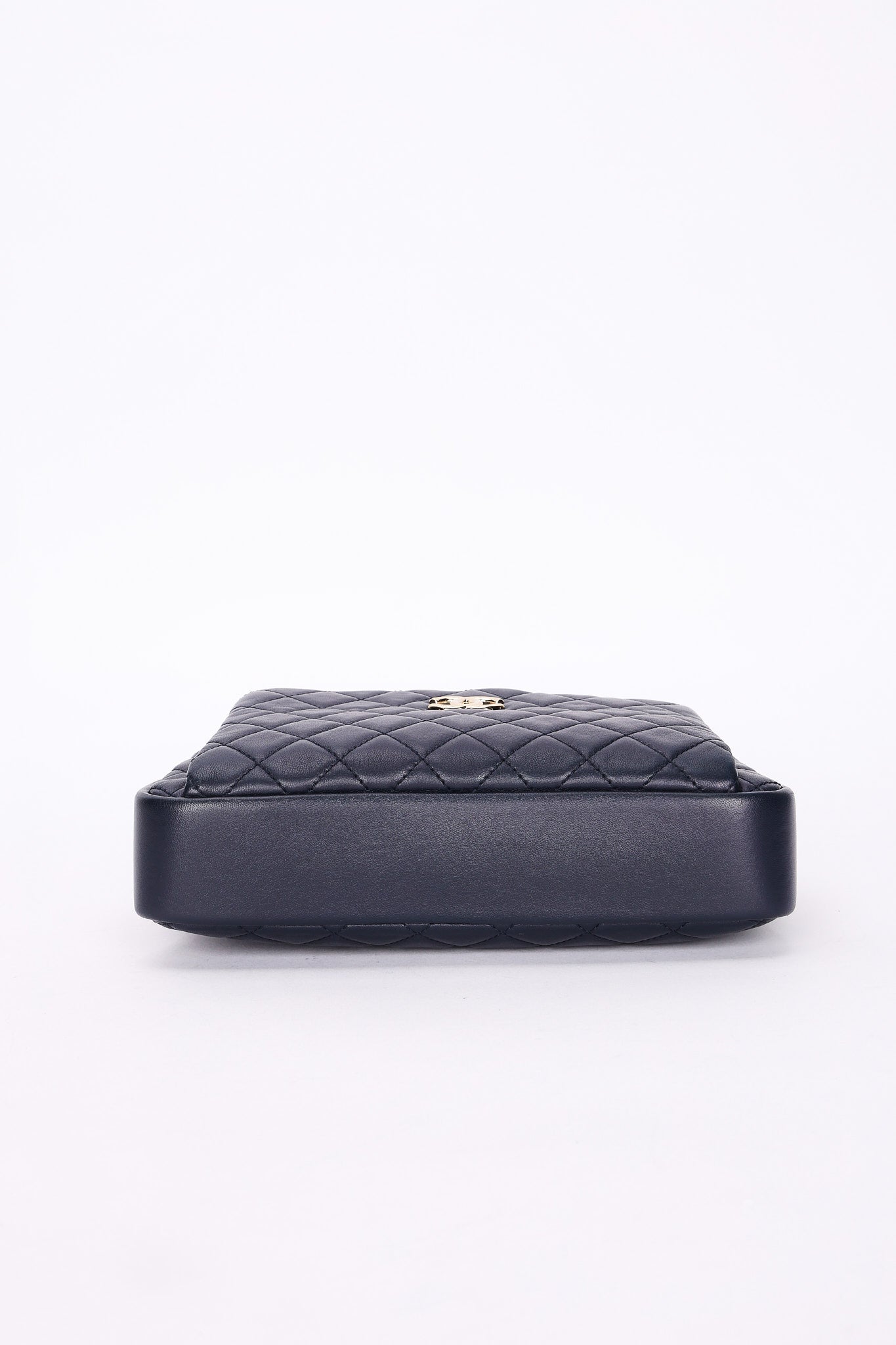 Chanel Bag Navy Calfskin CGHW