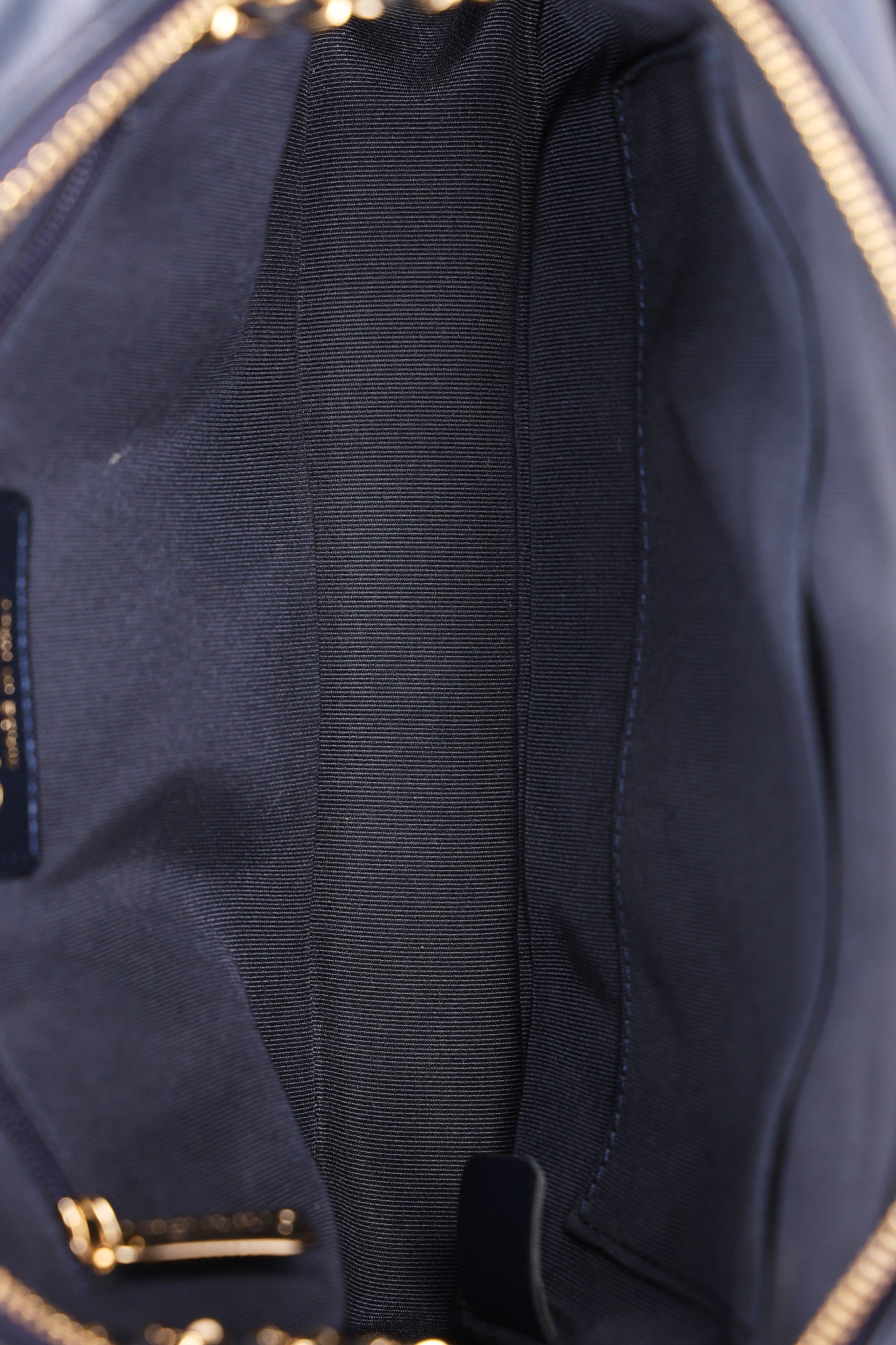 Chanel Bag Navy Calfskin CGHW