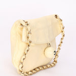 Chanel Bag Cream Calfskin AGHW