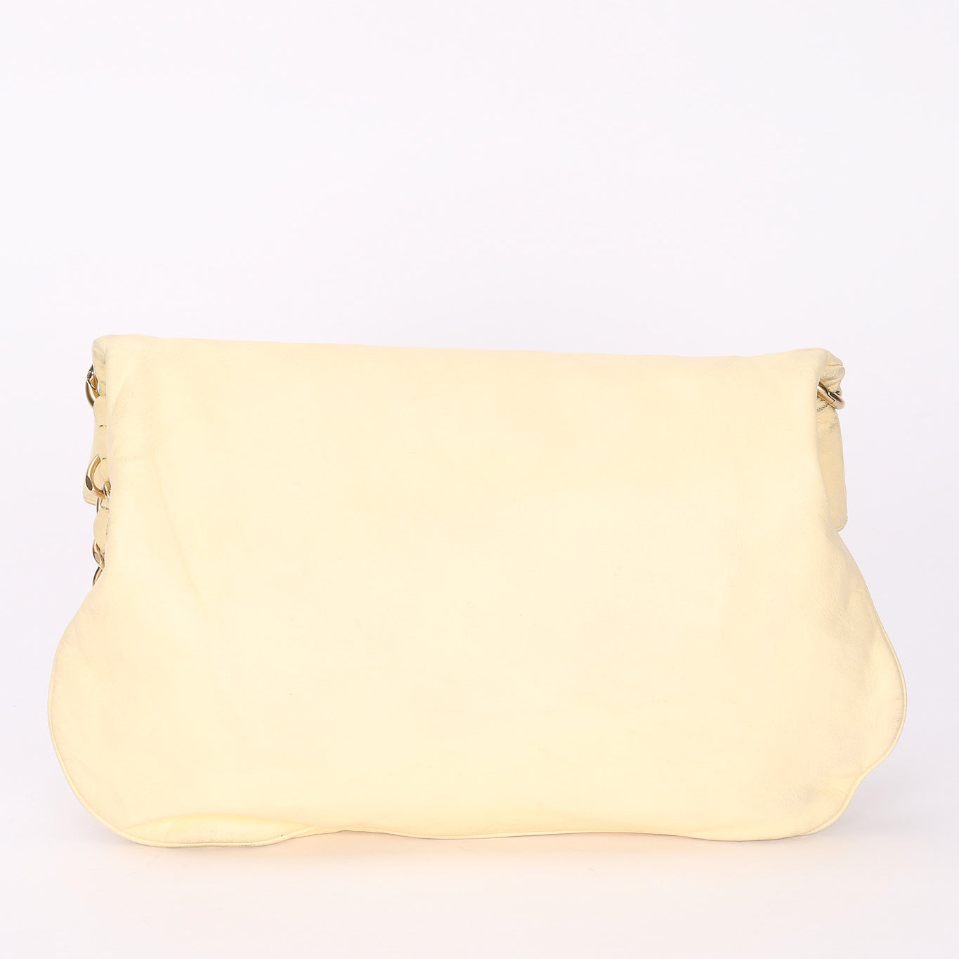 Chanel Bag Cream Calfskin AGHW