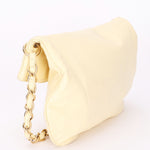 Chanel Bag Cream Calfskin AGHW