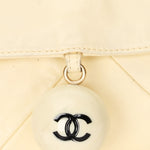 Chanel Bag Cream Calfskin AGHW