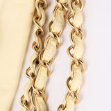 Chanel Bag Cream Calfskin AGHW