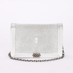 Chanel Wallet on Chain Silver RHW