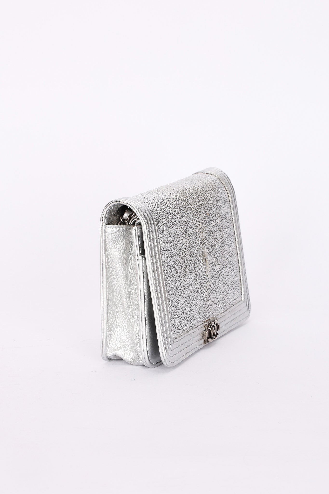 Chanel Wallet on Chain Silver RHW