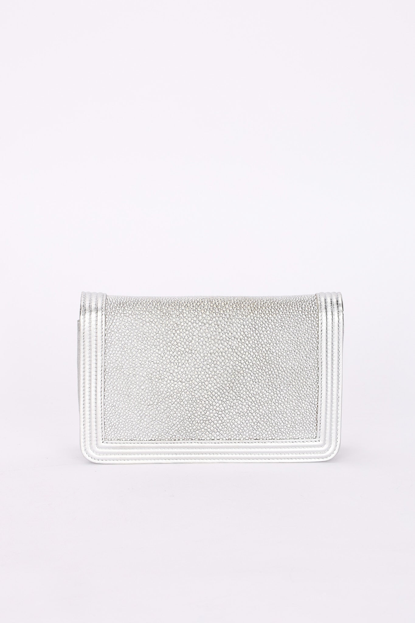 Chanel Wallet on Chain Silver RHW