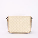 Gucci Monogram Supreme Horsebit 1955 Shoulder Bag