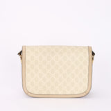 Gucci Monogram Supreme Horsebit 1955 Shoulder Bag